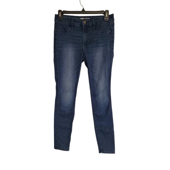 Women's Abercrombie & Fitch Darkwash Skinny Jeans | Size 4 Short - Picture 1 of 9